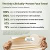 imageClean Skin Club Bamboo Viscose Clean Towels XL 100 USDA Biobased Face Towel Disposable Face Towelette Makeup Remover Dry Wipes Ultra Soft 50 Ct 1 Pack