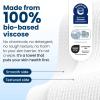 imageClean Skin Club Clean Towels XL Supreme 100 USDA Biobased Face Towel Disposable Face Towelette Eczema Association Accepted Makeup Remover Dry Wipes Ultra Soft 50 Ct 1 PackTowel XL 3pack