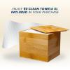 imageClean Skin Club Luxe Bamboo box with Cover  50 XL Towels