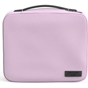 imageCLEAN SKIN CLUB Clean Towels XL Dedicated Travel Cosmetic Makeup Bag Portable Large Capacity Beauty Toiletry Water Resistant Organizer Case with Dividers Zipped CompartmentsLilac