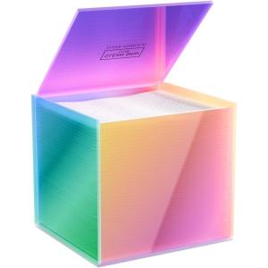 imageCLEAN SKIN CLUB The Prism Box for Clean Towels XL Vibrant Storage Solution for 50 Disposable Towels Stylish and Functional Bathroom Accessory