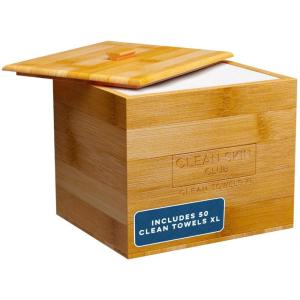imageClean Skin Club Luxe Bamboo box with Cover  50 XL Towels