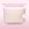 imageClean Sleep Silver Ion Pillowcase Hypoallergenic Pillowcase for BlemishProne ampamp Sensitive Skin Silver Ion Infused PlantBased Fabric Standard Size 1 Pillow Cover Pink