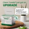 imageClean Skin Club Clean Towels XL Sensitive Skin  UltraSoft Disposable Face Towel Infused with Aloe ampamp Glycerin  DermatologistApproved SingleUse Towelette for Sensitive ampamp Reactive Skin 50 count