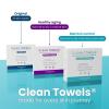 imageClean Skin Club Blemish Control Clean Towels XL Travel PackFace Towels Light Exfoliation for Oily Skin Eczema Association Accepted Face Towel TSAApproved Travel Essential1 Pack 10 Ct Total