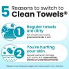 imageClean Skin Club Blemish Control Clean Towels XL Travel PackFace Towels Light Exfoliation for Oily Skin Eczema Association Accepted Face Towel TSAApproved Travel Essential1 Pack 10 Ct Total