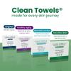 imageClean Skin Club Sensitive Skin Clean Towels XL Travel Pack Disposable Face Towels Infused with Aloe ampamp Glycerin Dermatologist and TSAApproved Travel Essential for Sensitive ampamp Reactive Skin10 Ct